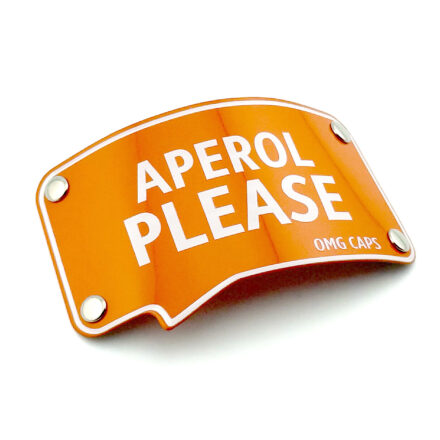 Blaszka APEROL PLEASE orange