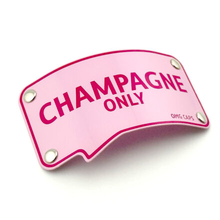 Blaszka CHAMPAGNE ONLY pink