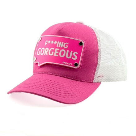 Czapka F***ING GORGEOUS Różowa