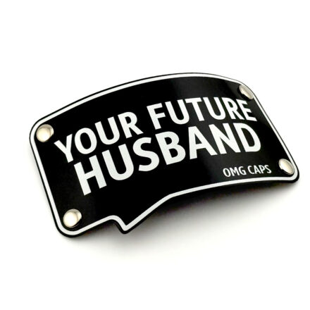 Blaszka YOUR FUTURE HUSBAND black