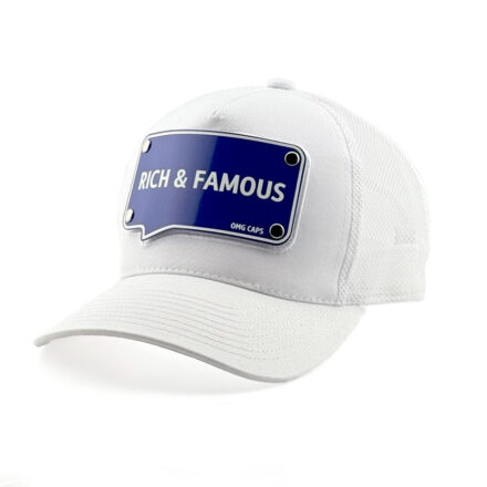 Czapka RICH & FAMOUS Biała