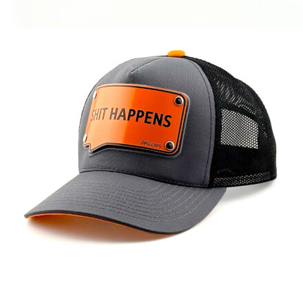 Czapka SHIT HAPPENS Szara