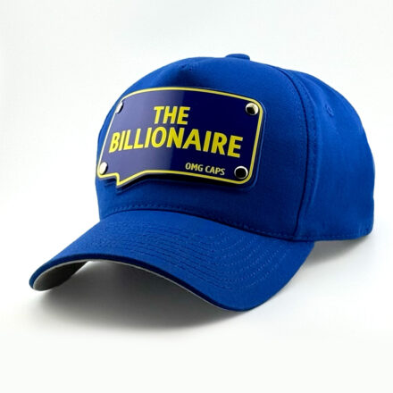Czapka The Billionaire Niebieska