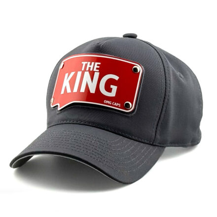 Czapka The King Szara