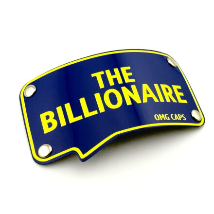 Blaszka THE BILLIONAIRE blue