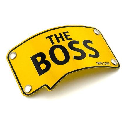 Blaszka THE BOSS yellow