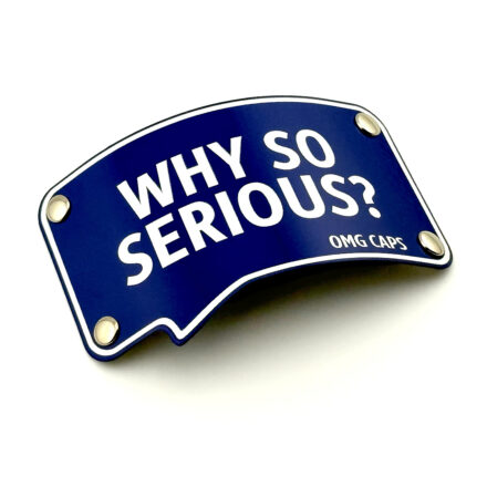 Blaszka Why So Serious Blue.